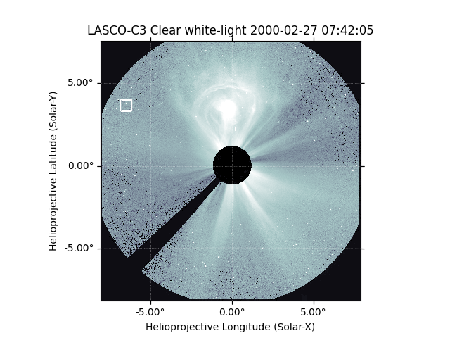 LASCO-C3 Clear white-light 2000-02-27 07:42:05